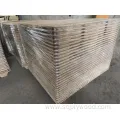 1100X1100mm MDI Glue Compressed Wood Pallet Molded Presswood Pallets for Packaging